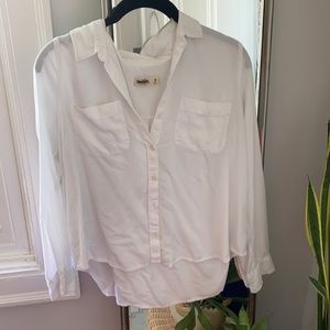 Hollister coverup shirt